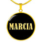 Marcia v02 - 18k Gold Finished Luxury Necklace