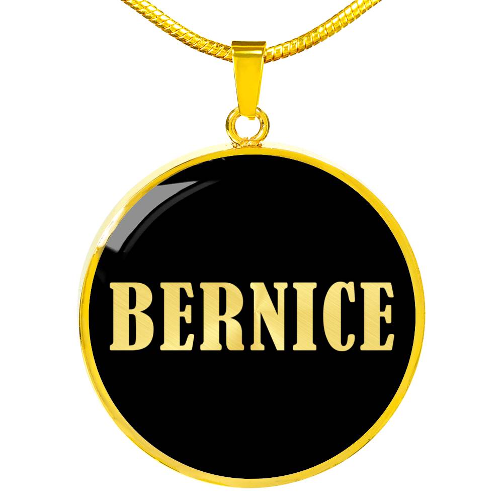 Bernice v02 - 18k Gold Finished Luxury Necklace