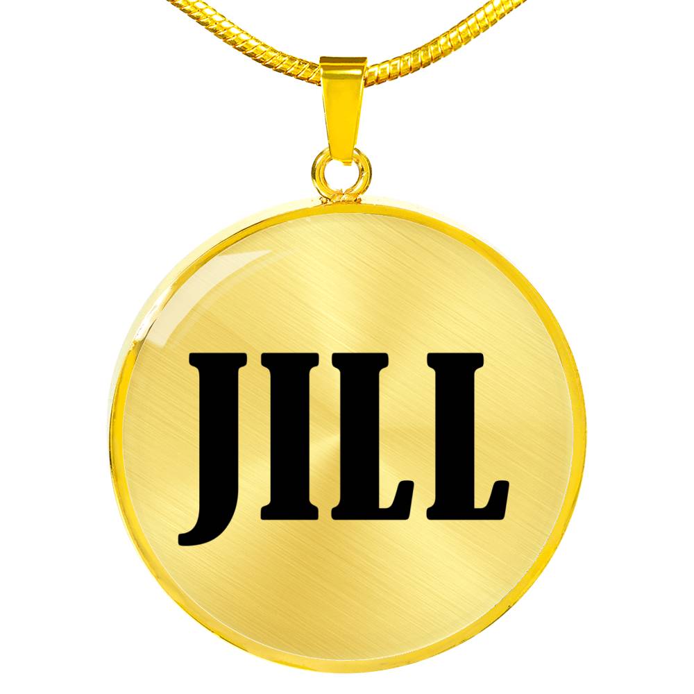 Jill v01 - 18k Gold Finished Luxury Necklace