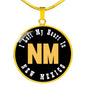 Heart In New Mexico - 18k Gold Finished Luxury Necklace