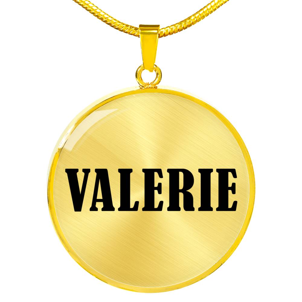 Valerie v01 - 18k Gold Finished Luxury Necklace