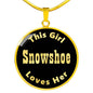 Snowshoe v2 - 18k Gold Finished Luxury Necklace
