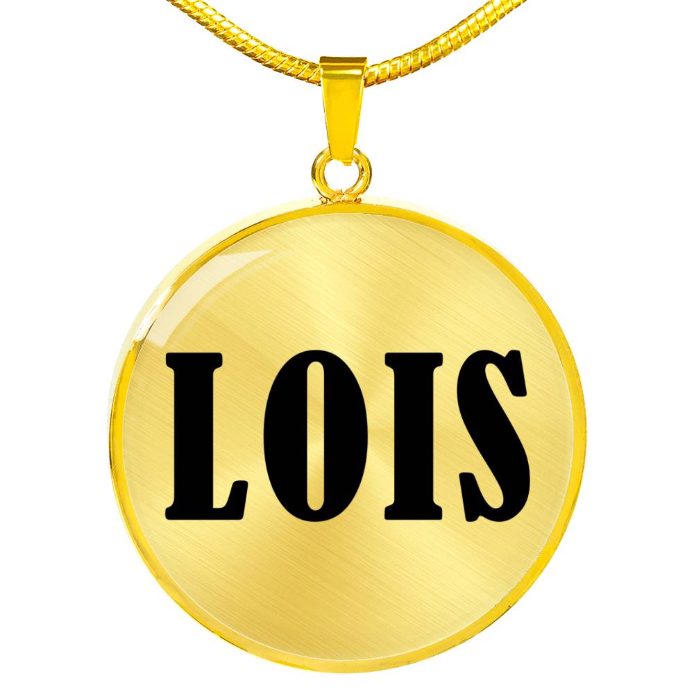 Lois v01 - 18k Gold Finished Luxury Necklace