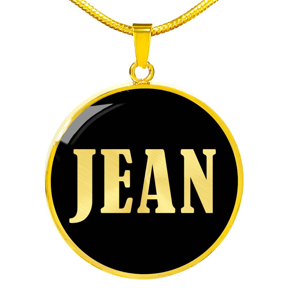 Jean v02 - 18k Gold Finished Luxury Necklace