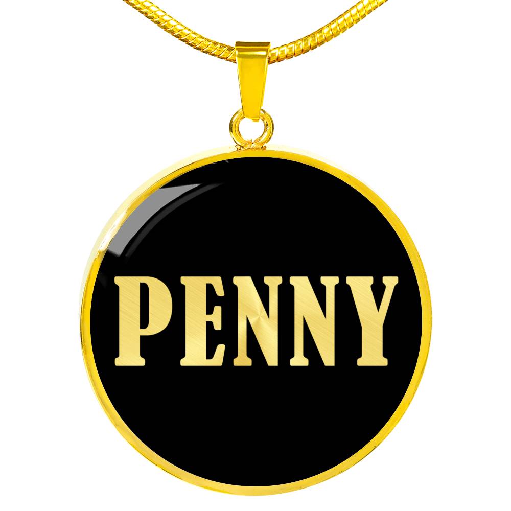 Penny v02 - 18k Gold Finished Luxury Necklace
