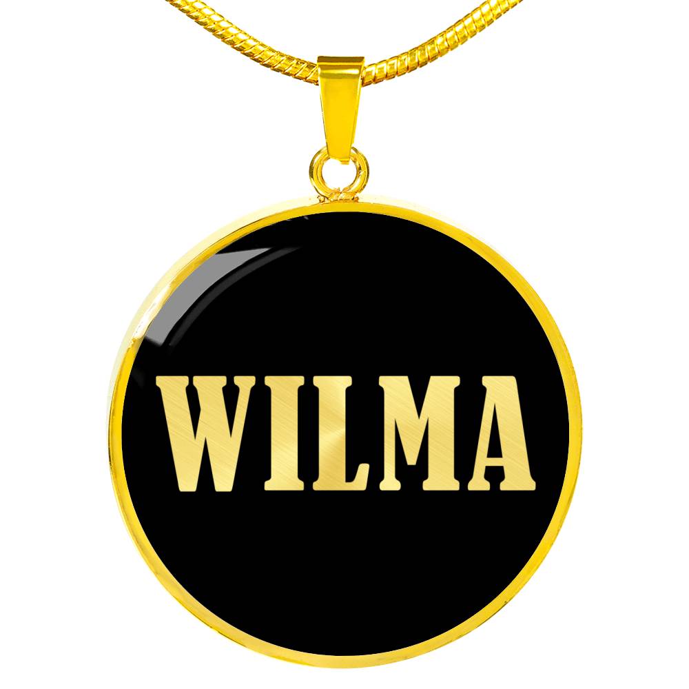 Wilma v02 - 18k Gold Finished Luxury Necklace