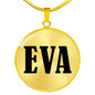 Eva v01 - 18k Gold Finished Luxury Necklace