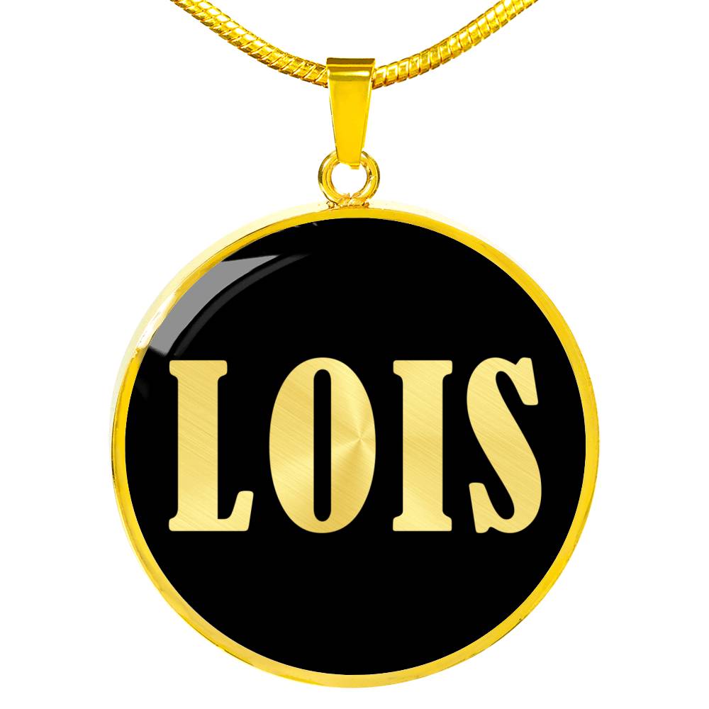 Lois v02 - 18k Gold Finished Luxury Necklace