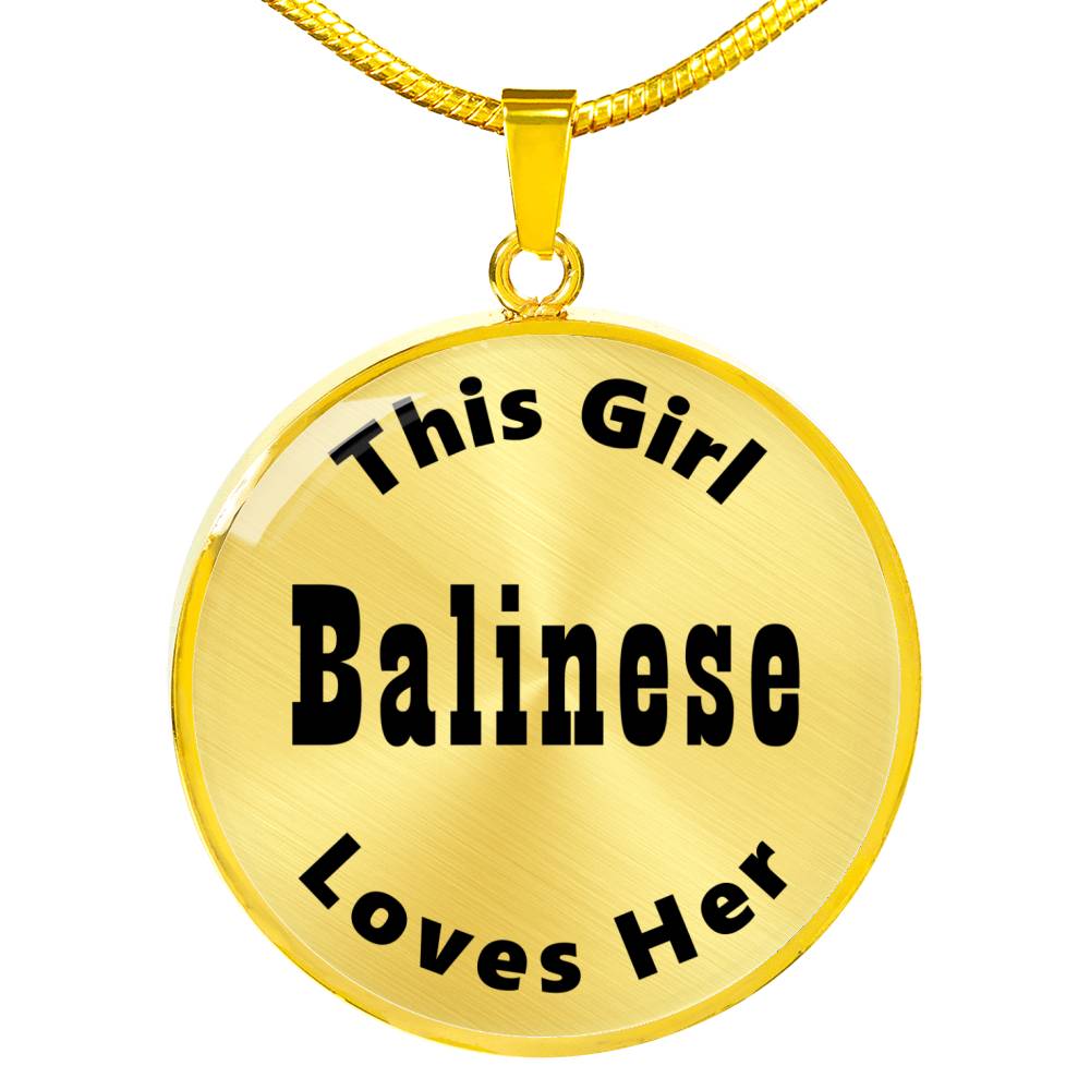 Balinese - 18k Gold Finished Luxury Necklace