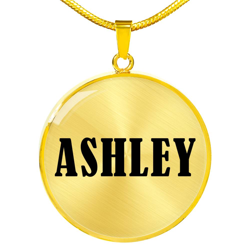 Ashley v01 - 18k Gold Finished Luxury Necklace