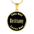 Brittany - 18k Gold Finished Luxury Necklace