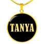 Tanya v02 - 18k Gold Finished Luxury Necklace