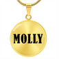 Molly v01 - 18k Gold Finished Luxury Necklace