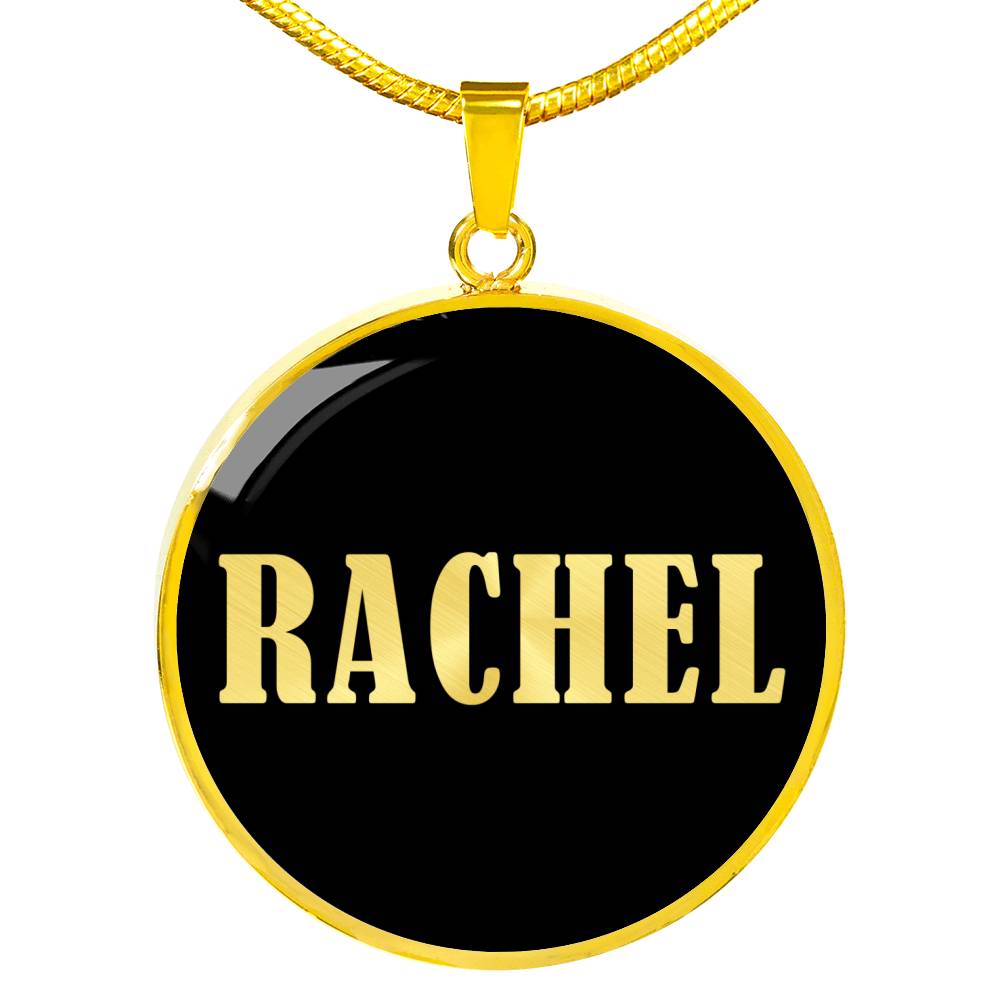 Rachel v02 - 18k Gold Finished Luxury Necklace