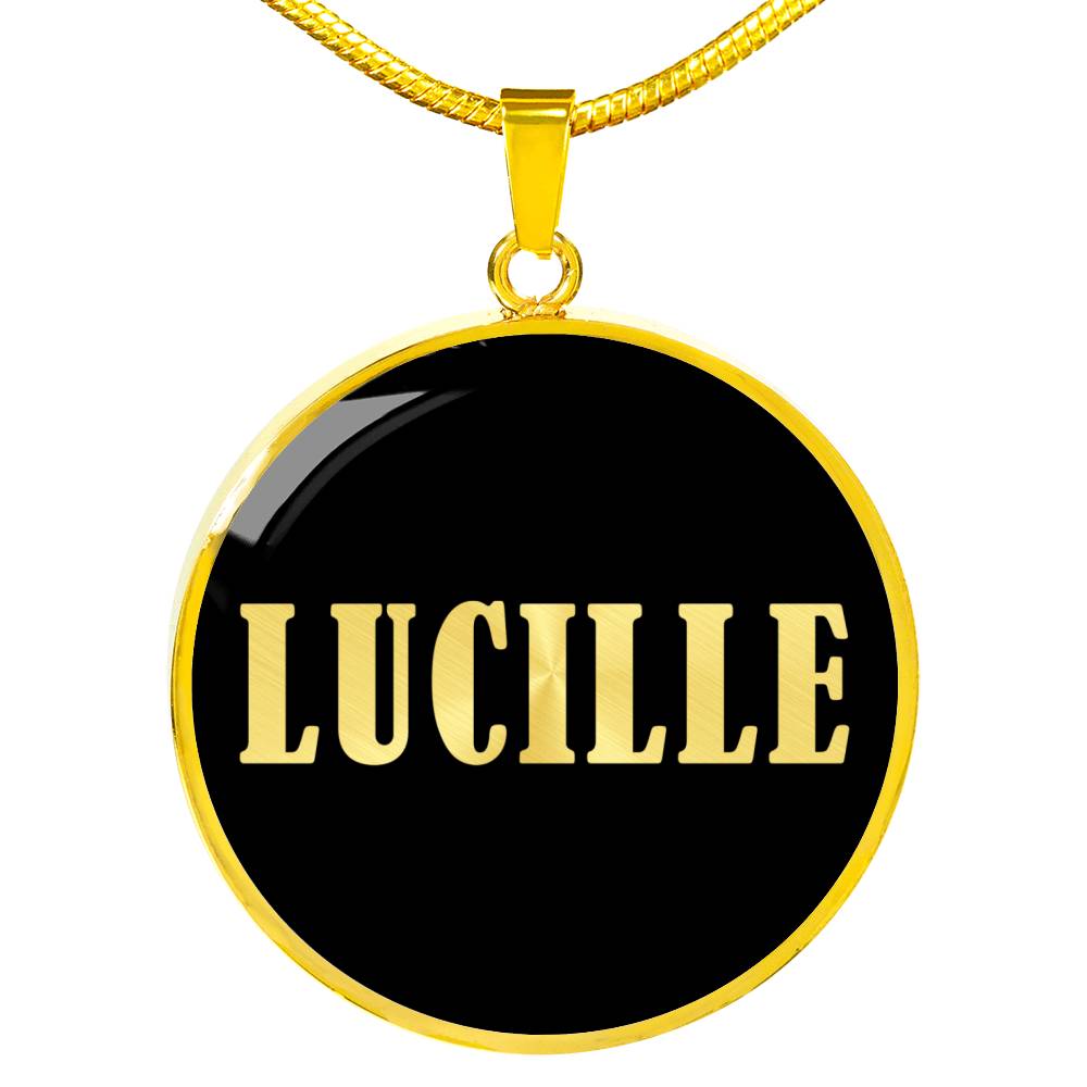 Lucille v02 - 18k Gold Finished Luxury Necklace