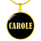 Carole v02 - 18k Gold Finished Luxury Necklace