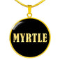 Myrtle v02 - 18k Gold Finished Luxury Necklace
