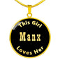 Manx v2 - 18k Gold Finished Luxury Necklace