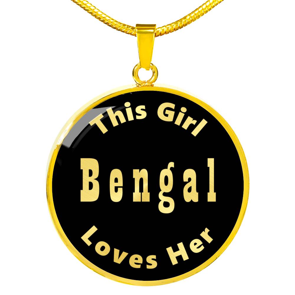Bengal v2 - 18k Gold Finished Luxury Necklace