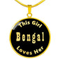 Bengal v2 - 18k Gold Finished Luxury Necklace