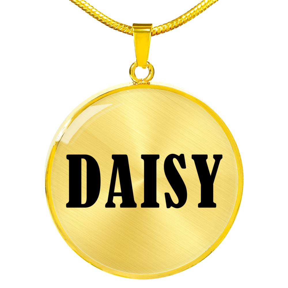 Daisy v01 - 18k Gold Finished Luxury Necklace