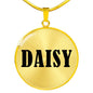 Daisy v01 - 18k Gold Finished Luxury Necklace