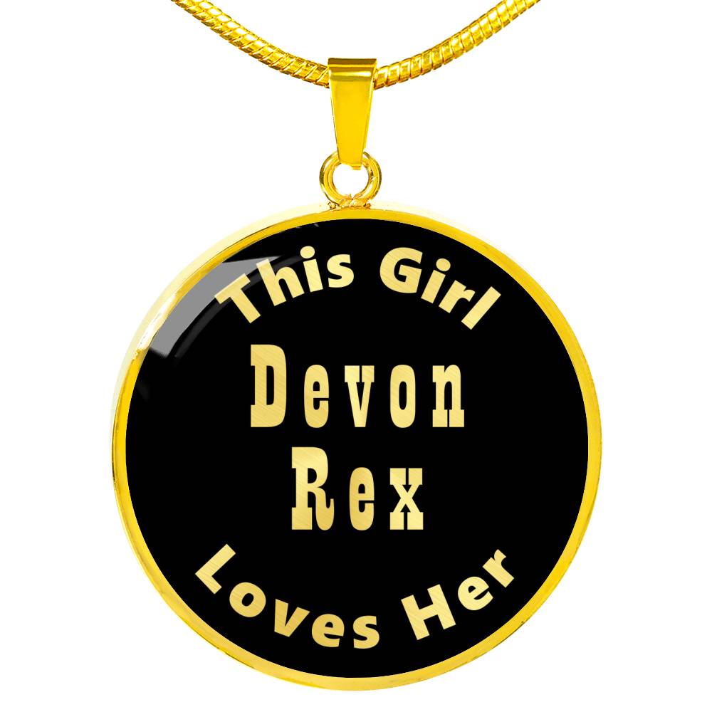 Devon Rex - 18k Gold Finished Luxury Necklace