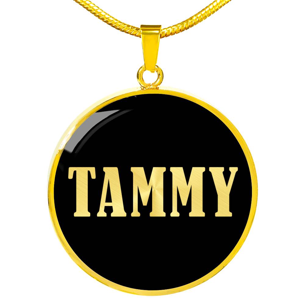Tammy v02 - 18k Gold Finished Luxury Necklace