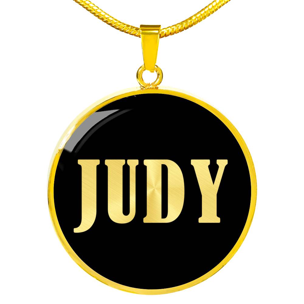 Judy v02 - 18k Gold Finished Luxury Necklace