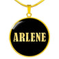 Arlene v02 - 18k Gold Finished Luxury Necklace