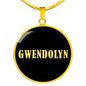 Gwendolyn v02 - 18k Gold Finished Luxury Necklace