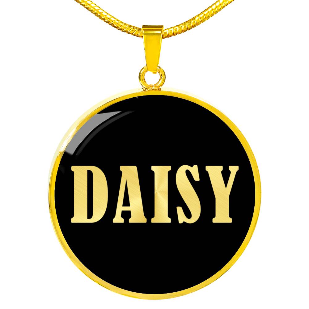 Daisy v02 - 18k Gold Finished Luxury Necklace