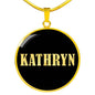 Kathryn v02 - 18k Gold Finished Luxury Necklace
