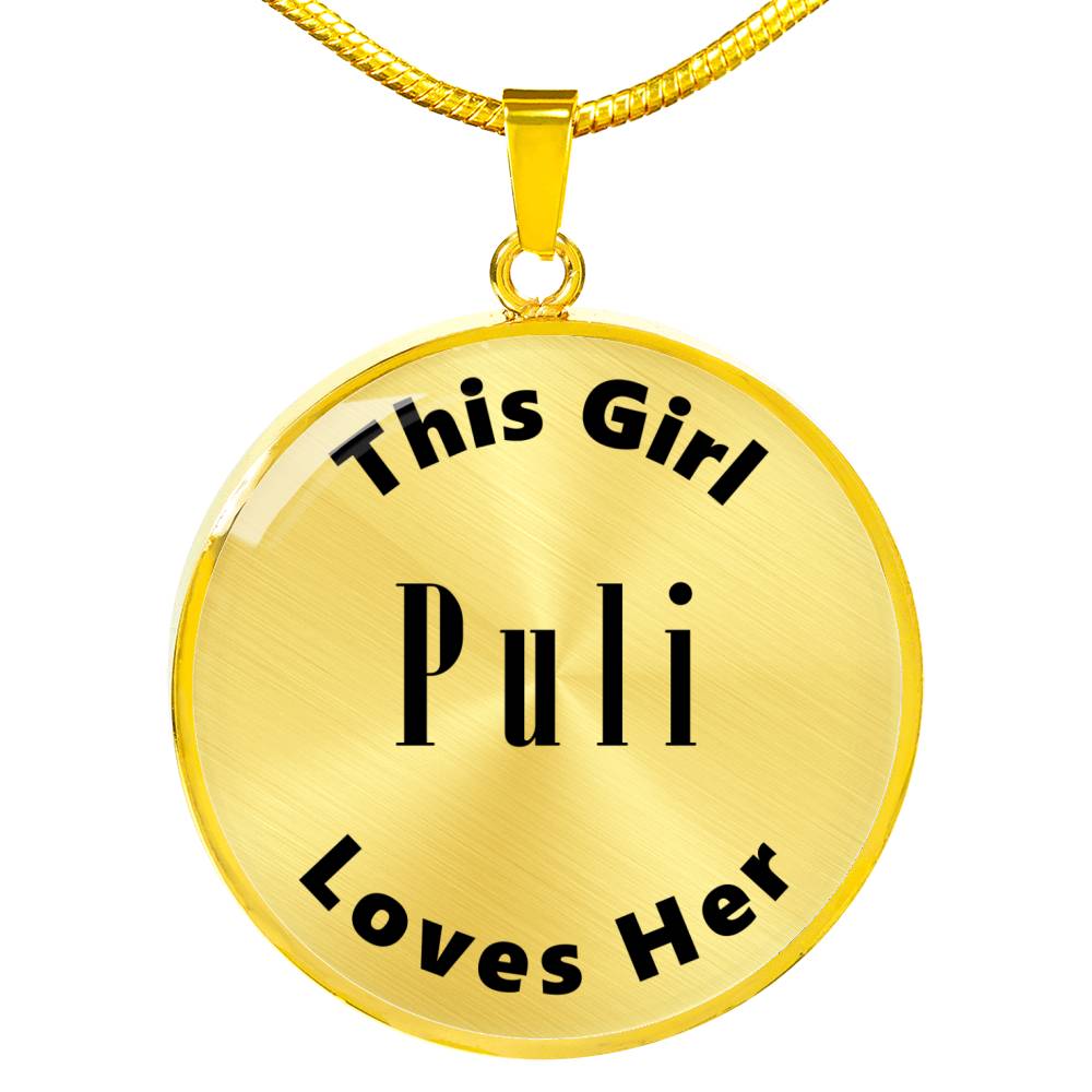 Puli - 18k Gold Finished Luxury Necklace