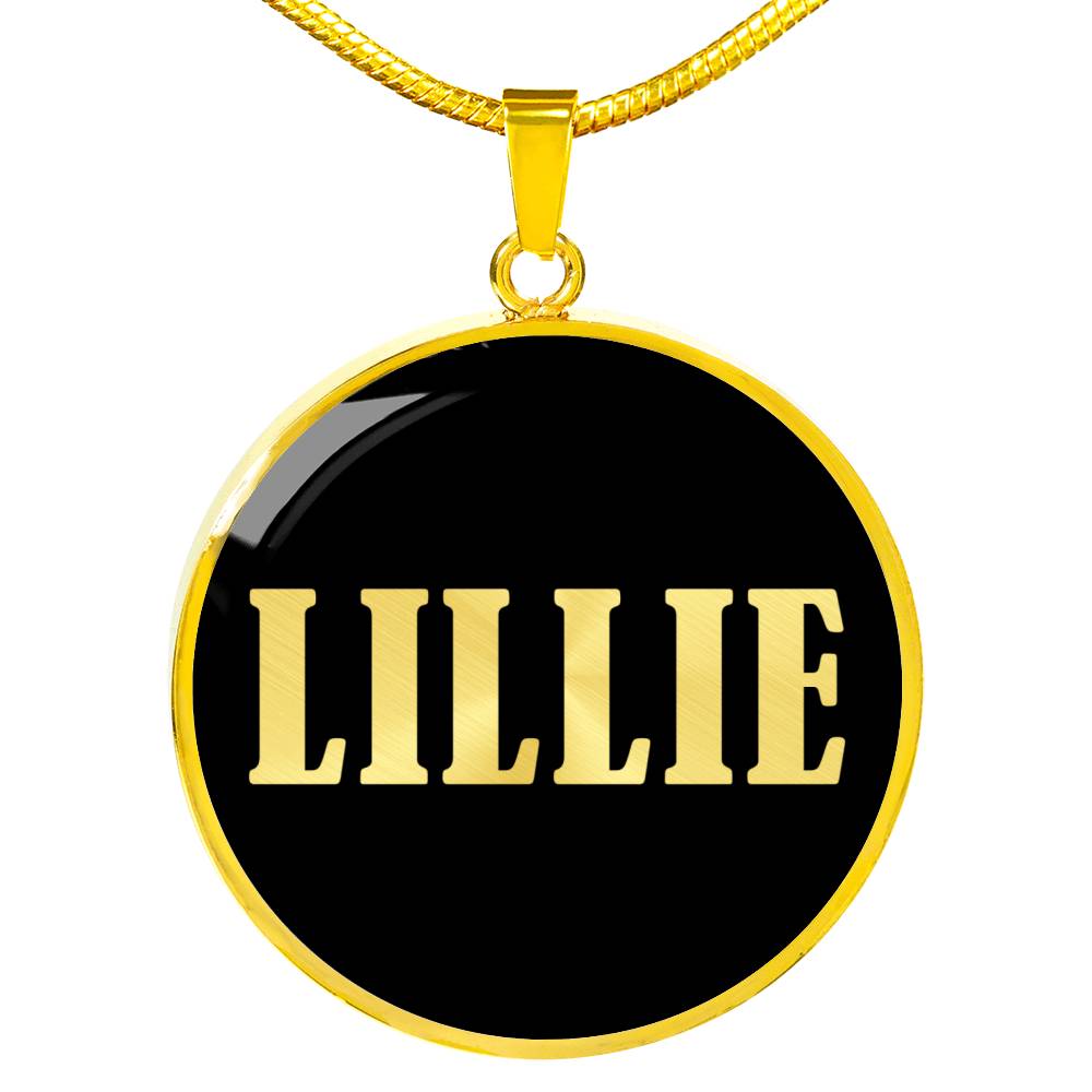 Lillie v02 - 18k Gold Finished Luxury Necklace