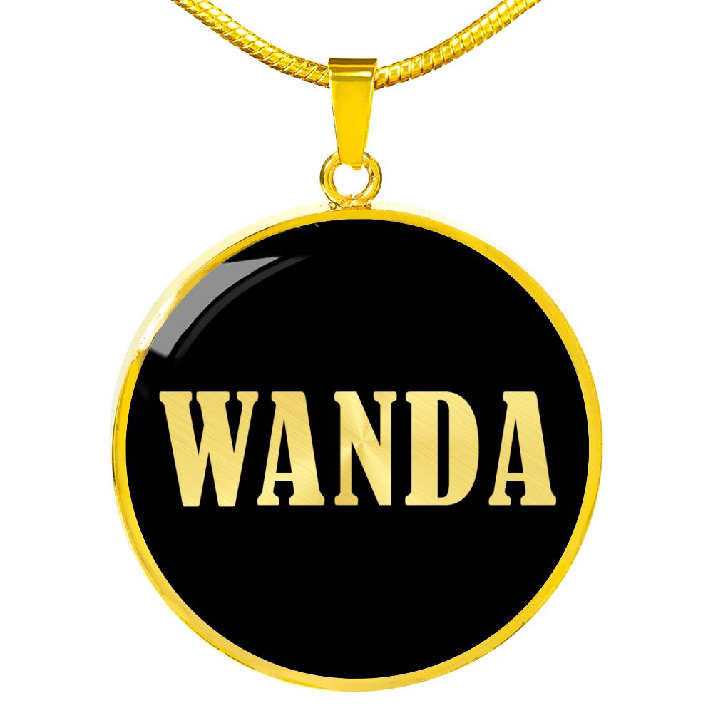 Wanda v02 - 18k Gold Finished Luxury Necklace