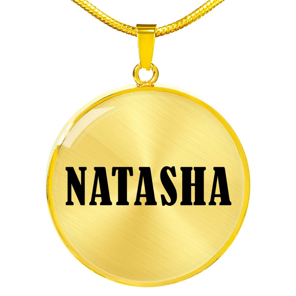 Natasha v01 - 18k Gold Finished Luxury Necklace