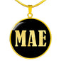 Mae v02 - 18k Gold Finished Luxury Necklace