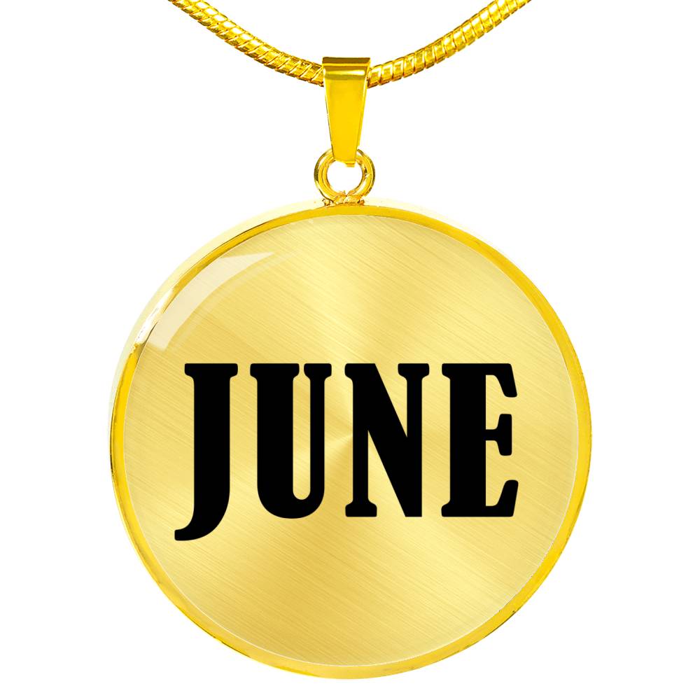 June v01 - 18k Gold Finished Luxury Necklace
