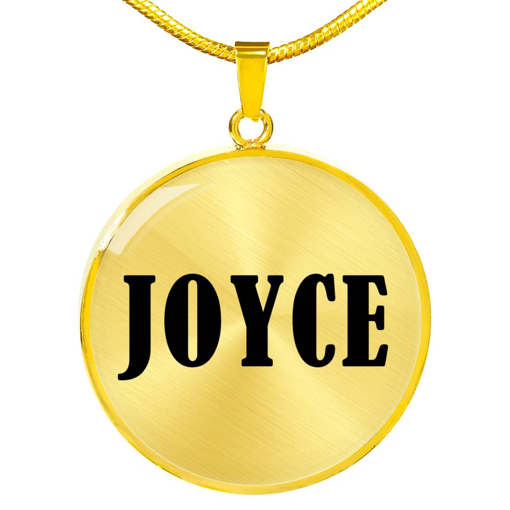 Joyce v01 - 18k Gold Finished Luxury Necklace