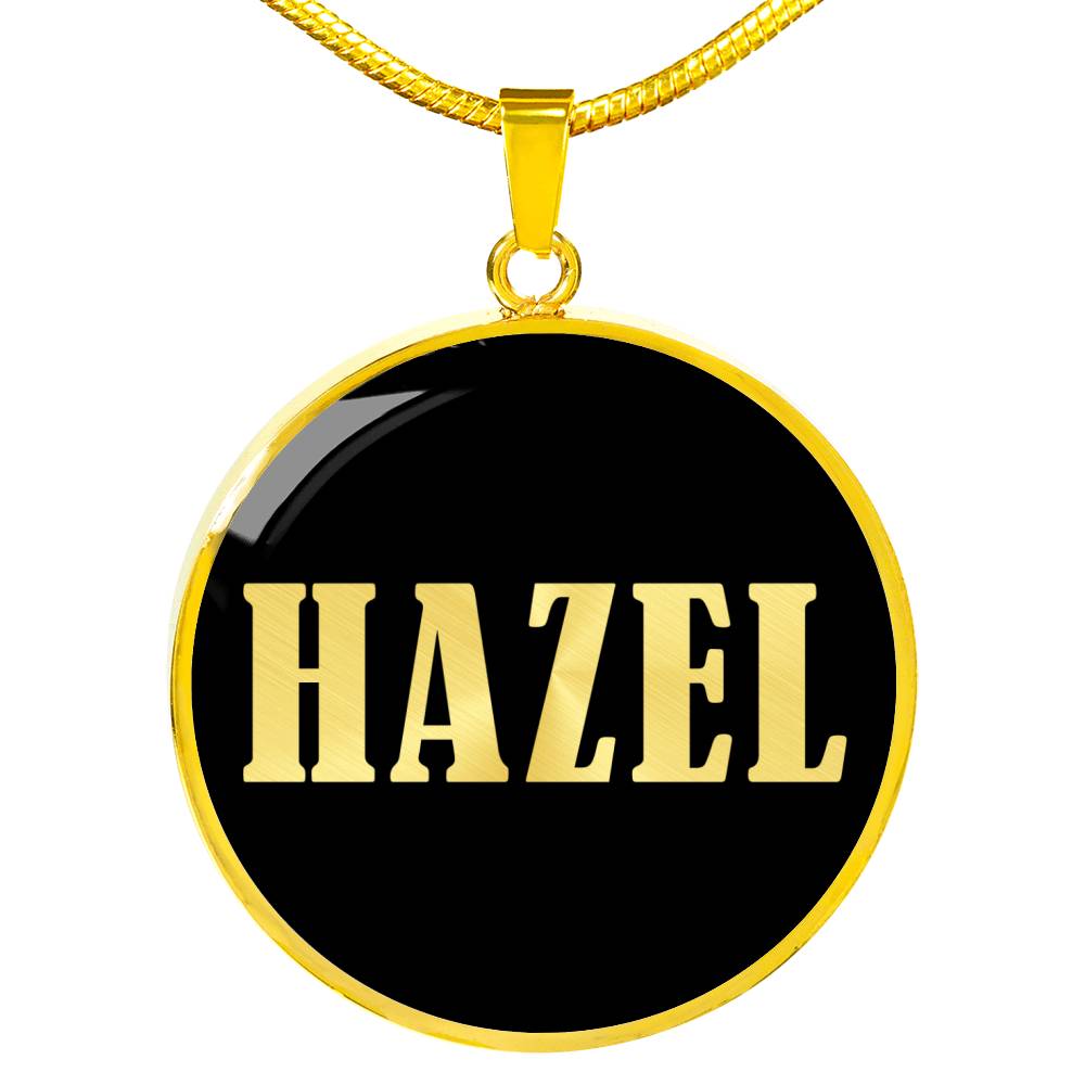 Hazel v02 - 18k Gold Finished Luxury Necklace
