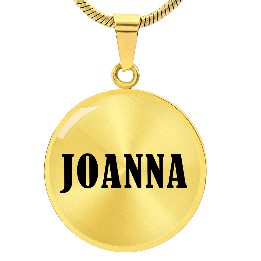 Joanna v01 - 18k Gold Finished Luxury Necklace
