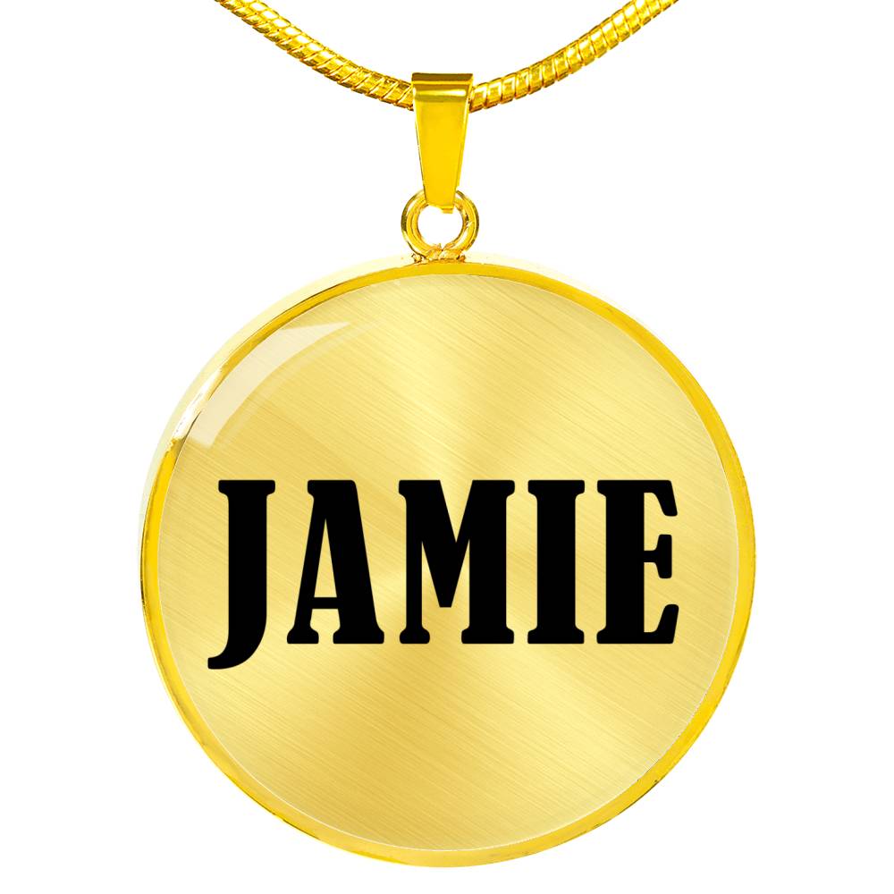 Jamie v01 - 18k Gold Finished Luxury Necklace