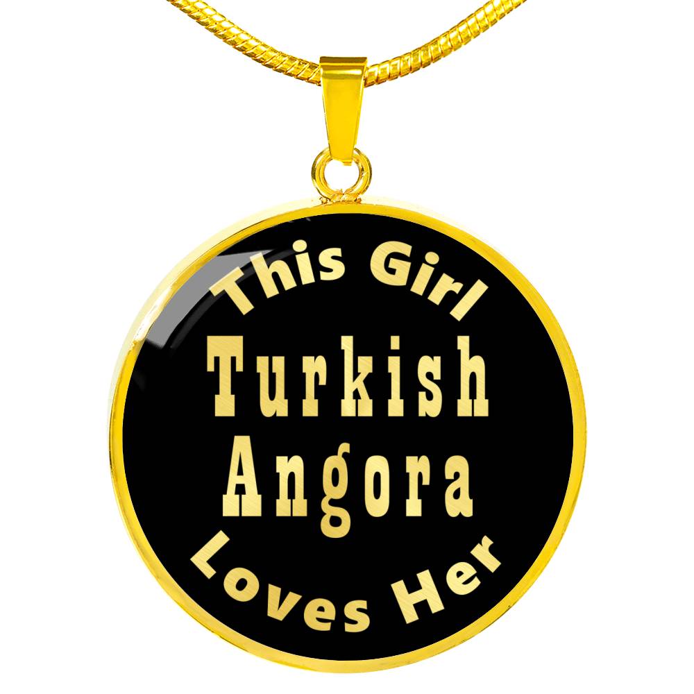 Turkish Angora v2 - 18k Gold Finished Luxury Necklace
