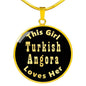 Turkish Angora v2 - 18k Gold Finished Luxury Necklace