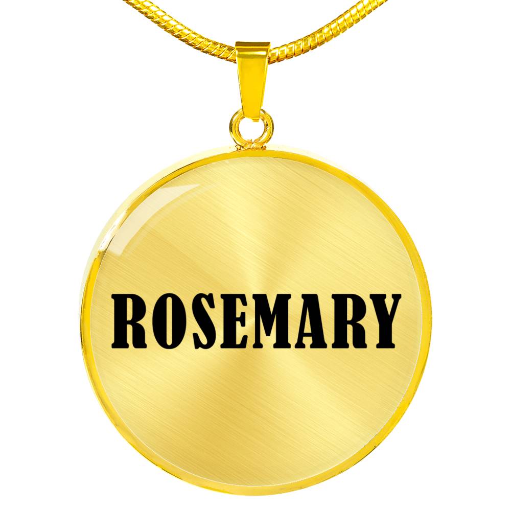 Rosemary v01 - 18k Gold Finished Luxury Necklace