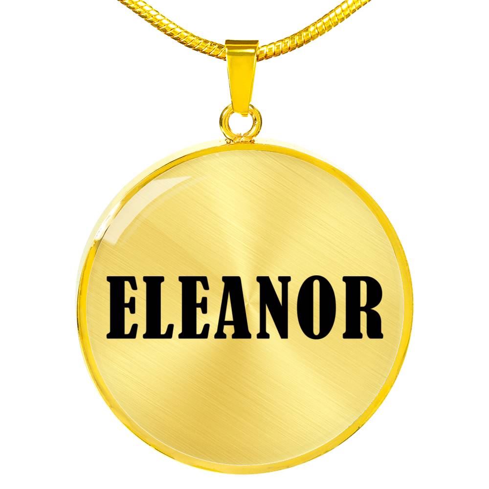 Eleanor v01 - 18k Gold Finished Luxury Necklace