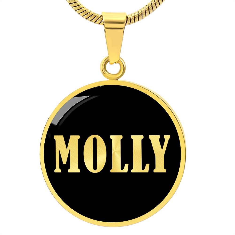 Molly v02 - 18k Gold Finished Luxury Necklace