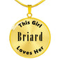 Briard - 18k Gold Finished Luxury Necklace