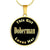 Doberman v1 - 18k Gold Finished Luxury Necklace